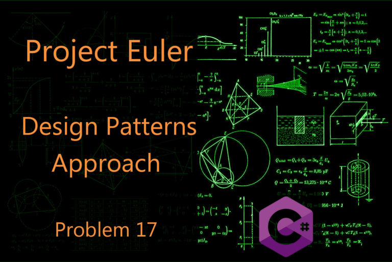 project euler - problem 17 - design patterns approach