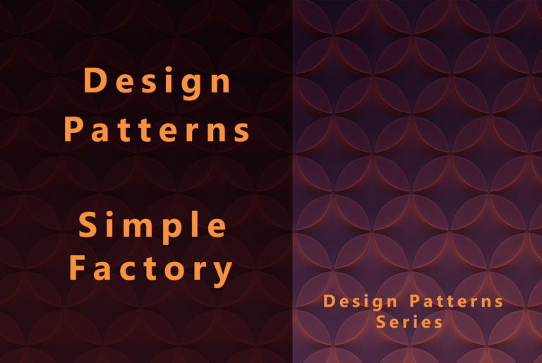 design patterns simple factory