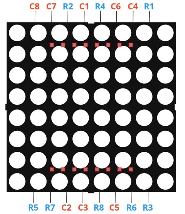 Learn How an 8×8 LED Display Works and How to Control it Using an ...